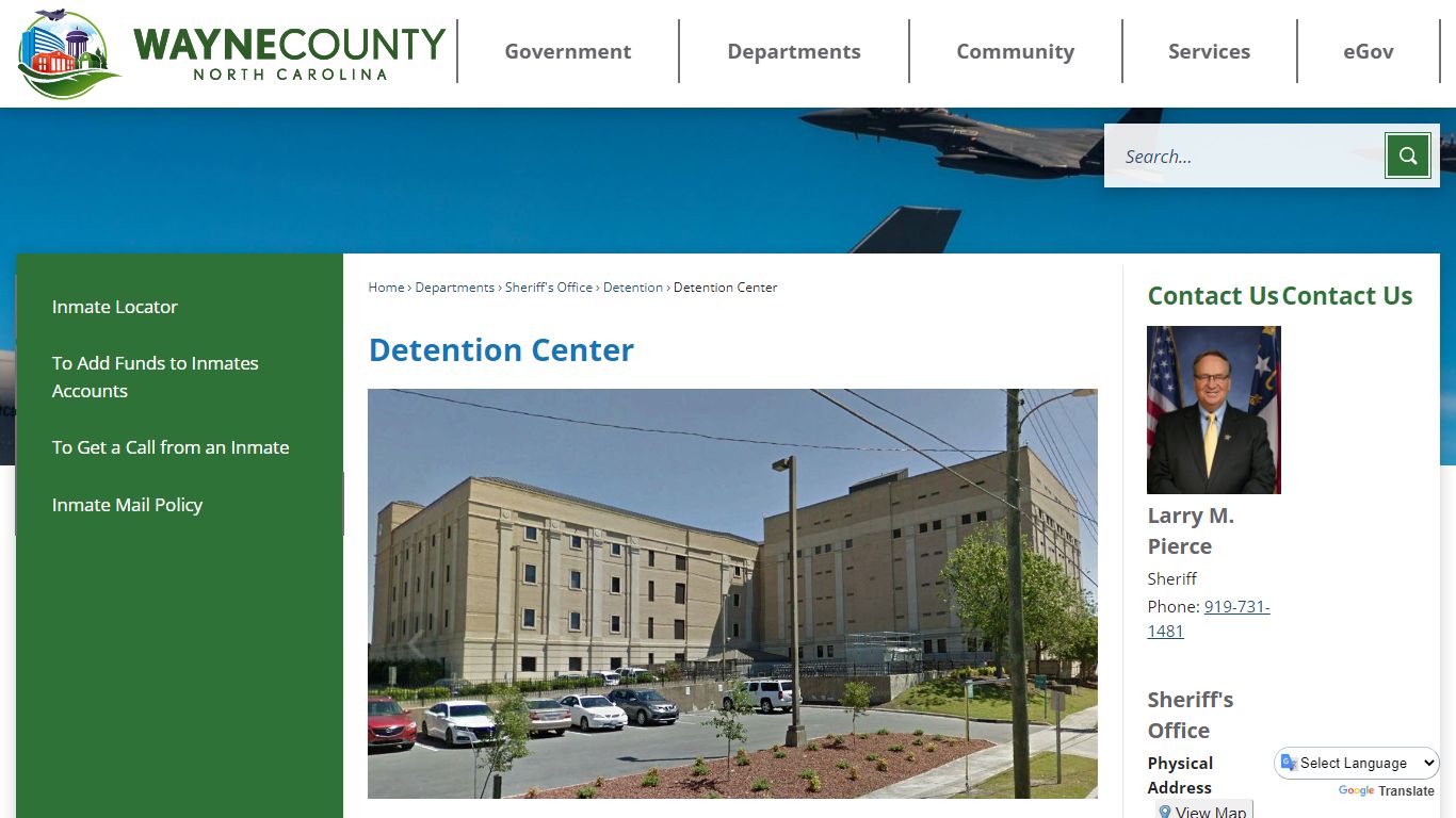 Detention Center | Wayne County, NC